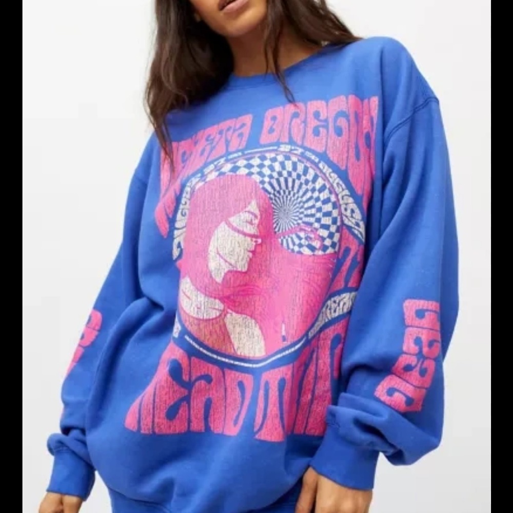 Purple Urban outfitters “Grateful dead” sweatshirt